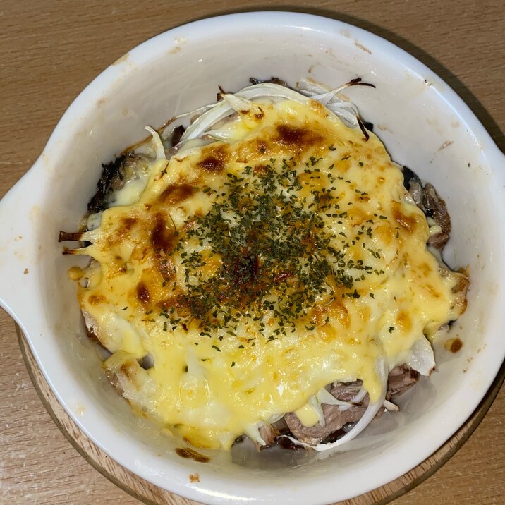 鯖の水煮缶で！鯖のマヨチーズ焼き